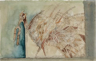Lot 174 - Francisco Toledo Mexican, b. 1940 Pajaro con...