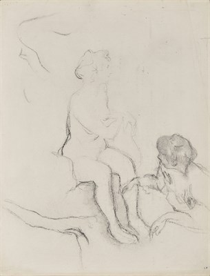 Lot 8A - Edouard Vuillard French, 1868-1940 Deux Femmes...