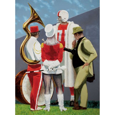 Lot 79 - Joseph Hirsch American, 1910-1981 Linebacker,...