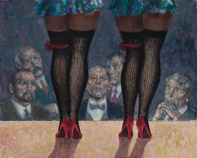 Lot 80 - Joseph Hirsch American, 1910-1981 Folies...
