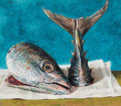 Lot 81 - Joseph Hirsch American, 1910-1981 Head and...