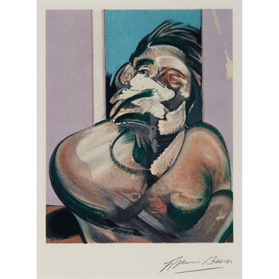 Lot 11 - Francis Bacon (1909-1992) MAN'S HEAD (PORTRAIT...