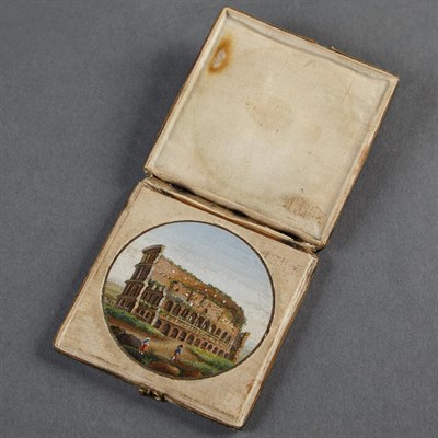Lot 287 - Italian Micromosaic Plaque Probably Rome,...