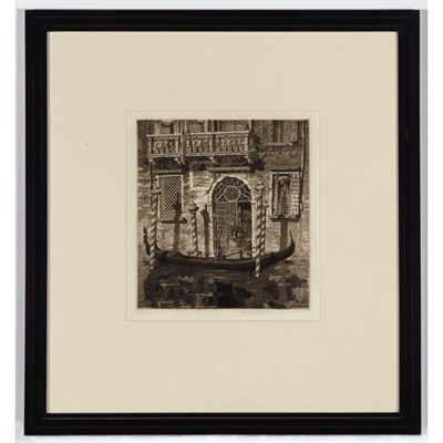 Lot 8 - John Taylor Arms (1887-1953) PALAZZO...