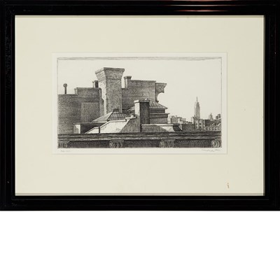 Lot 134 - Armin Landeck DEMOLITION NO. 1; ROOFTOPS (K....