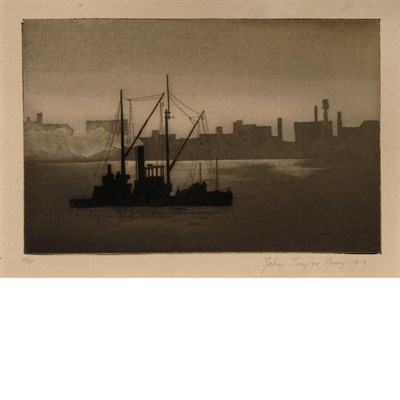 Lot 4 - John Taylor Arms (1887-1953) EVENING, EAST...