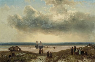 Lot 12 - Charles Henri Joseph Leickert Belgian,...
