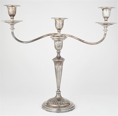 Lot 253 - Pair of George III Sterling Silver...