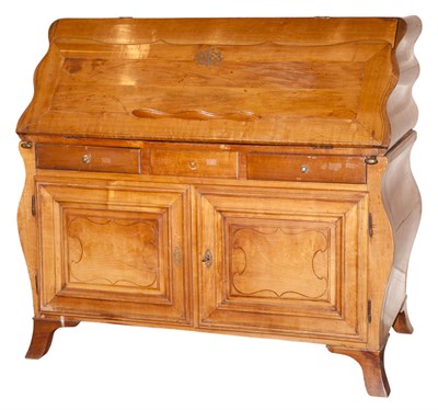 Lot 177 - Northern European Fruitwood Desk Height 47...