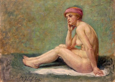 Lot 51 - Maurice-Jean Lefebvre Belgian, 1873-1954 (i)...