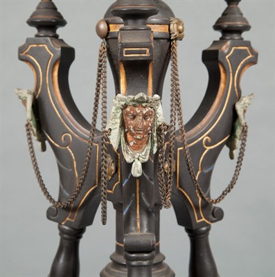 Lot 333 - Pair of Victorian Metal Mounted Parcel Gilt...