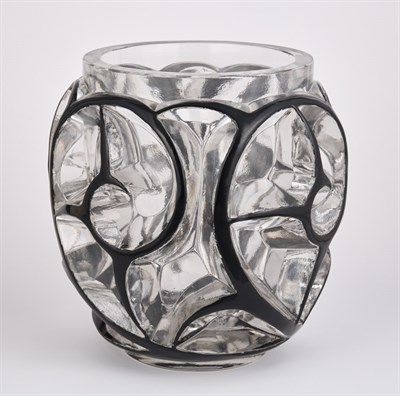 Lot 411 - R. Lalique Molded Glass Tourbillons Vase...