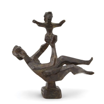 Lot 78 - Chaim Gross American, 1904-1991 Mother and...