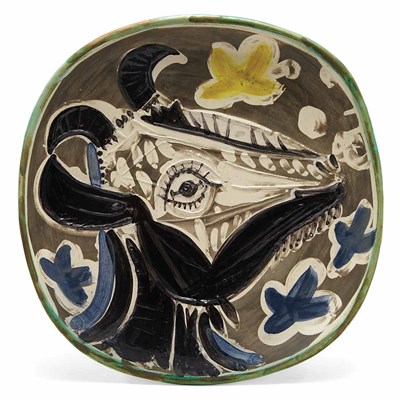 Lot 194 - Pablo Picasso TETE DE CHEVRE DE PROFIL (A.R....