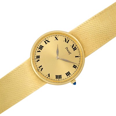 Lot 340 - Gold Wristwatch, Piaget