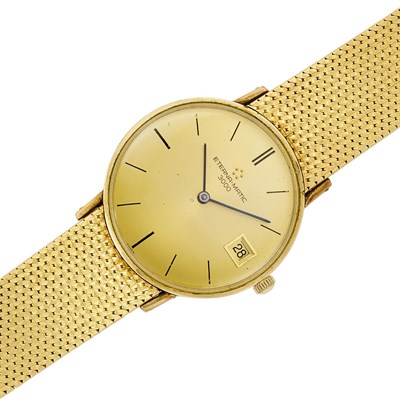Lot 335 - Gold Wristwatch, Eterna-Matic