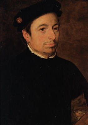 Lot 37 - French School 17th Century Portrait of a Man...