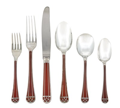 Lot 228 - Christofle Silver Plated and Lacquered...