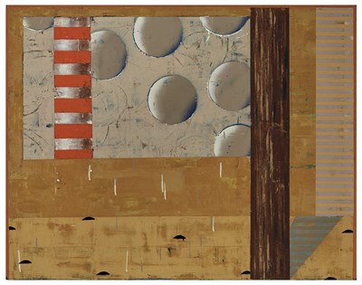 Lot 186 - Kevin Wixted American, b. 1957 Half Mast, 1991...