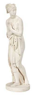 Lot 311 - White Marble Figure of Venus at Her Bath After...