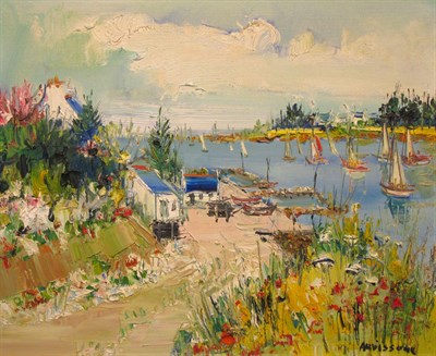 Lot 6 - Yolande Ardissone French, b. 1927 Voiliers a...