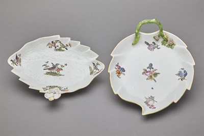 Lot 367 - Two Meissen Style Porcelain Serving Dishes...