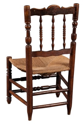 Lot 190 - Continental Provincial Turned Fruitwood Rush...
