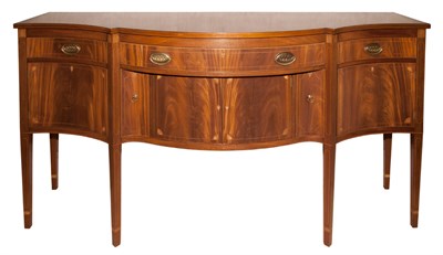 Lot 354 - Federal Style Mahogany Sideboard Height 40 1/4...