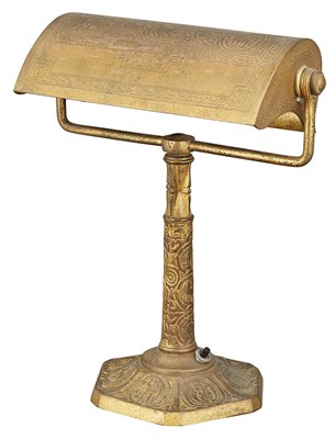 Lot 469 - Tiffany Studios Gilt-Bronze Desk Lamp Circa...