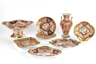 Lot 413 - English Porcelain Partial Dessert Service...