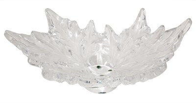 Lot 592 - Lalique Molded Glass Champs Elysees Center...