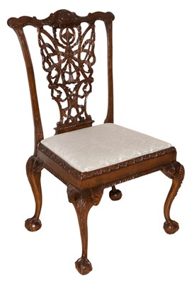Lot 666 - George III Style Mahogany Side Chair