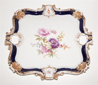 Lot 594 - Meissen Gilt and Polychrome Decorated...