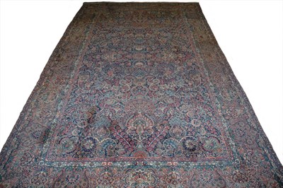 Lot 690 - Kirman Carpet Southeast Persia, second quarter...