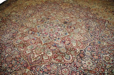 Lot 693 - Kirman Carpet Southeast Persia, second quarter...