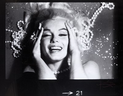 Lot 580 - STERN, BERT (1929-2013) Large format Marilyn...