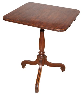 Lot 365 - Georgian Style Mahogany Tilt-Top Table Height...