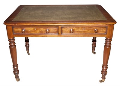 Lot 72 - English Mahogany Writing Table Height 31...