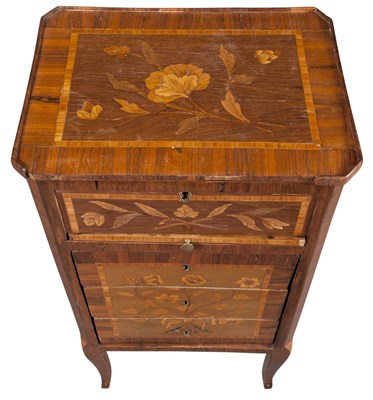 Lot 325 - Louis XVI Tulipwood, Kingwood and Sycamore...