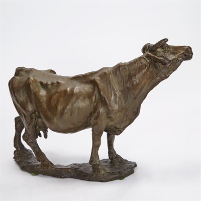 Lot 6 - Giuseppe Graziosi Italian, 1879-1942 Cow...