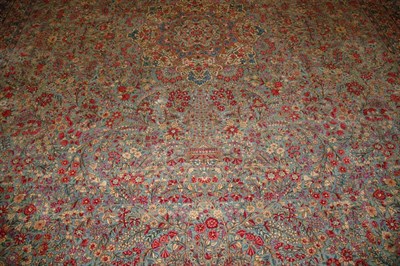 Lot 687 - Kirman Carpet Southeast Persia, second quarter...