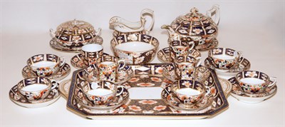 Lot 251 - Derby Porcelain Tea Service Approximately...