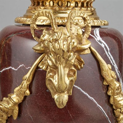 Lot 316 - Pair of Louis XVI Style Gilt-Metal Mounted...