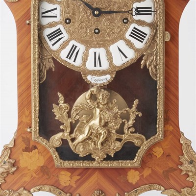 Lot 339 - Louis XV Style Gilt-Metal Mounted Marquetry...