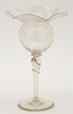 Lot 449 - Carder Steuben Verre de Soie Glass Vase Shape...