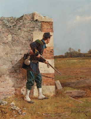 Lot 23 - Etienne Prosper Berne-Bellecour French,...