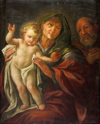 Lot 21 - Circle of Luca Giordano Saints Anne and Joseph...