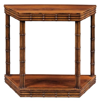 Lot 426 - Regency Rosewood and Faux Rosewood Pier Table...