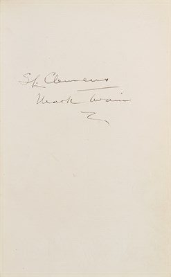 Lot 445 - TWAIN, MARK (=CLEMENS, SAMUEL) The Writings of...