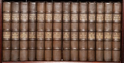 Lot 651 - [FINE BINDINGS] The Holy Bible. Boston:...